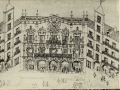 Museo Municipal de San Telmo, San Sebastián : Casa Consistorial de San Sebastián en el año 1718 construida bajo la dirección del arquitecto Hércules Torrelli