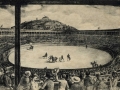 Museo Municipal de San Telmo, San Sebastián : inauguración de la plaza de toros en el barrio de San Martín de San Sebastián el 16 de Agosto de 1851