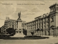 San Sebastián : estatua de Oquendo y Teatro Victoria Eugenia
