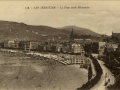 San Sebastián : la playa desde Miraconcha