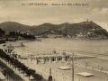 San Sebastián : balneario de la Perla y monte Igueldo