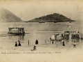 Concha de San Sebastián : la Caseta Real y la isla Santa Clara / ND Fot