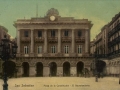 San Sebastián : plaza de la Constitución : el Ayunstamiento [sic]