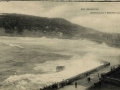 San Sebastián : rompeolas y monte Ulía