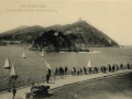 San Sebastián : isla Santa Clara y monte Igueldo
