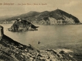 San Sebastián : isla Santa Clare [sic] y monte Iguelda [sic]