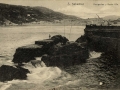 S. Sebastián : rompeolas y monte Ulía