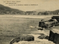 San Sebastián : playa de la Zurriola desde el rompeolas
