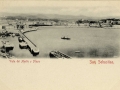 San Sebastián : vista del muelle y playa