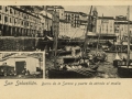 San Sebastián : barrio de la Sarana y puerta de entrada al muelle / Fotografia Rennes