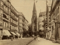San Sebastián : calle de Loyola e iglesia del Buen Pastor