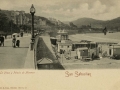 San Sebastián : la playa y Palacio de Miramar