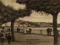 San Sebastián : paseo de la Concha y plaza desde el parque de Alderdi-Eder