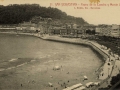 San Sebastián : paseo de la Concha y monte Urgull
