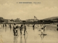 San Sebastián : playa de baños / Cliché González