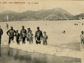 San Sebastián : en el baño