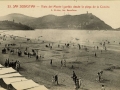 San Sebastián : vista del monte Igueldo desde la playa de la Concha