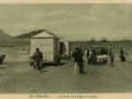 San Sebastián : un detalle de la playa de la Concha