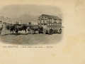 San Sebastián : bueyes atados a una casita / ND Fot