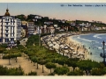 San Sebastián : hoteles y playa de baños