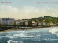 San Sebastián : playa y hoteles de la Concha