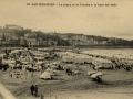 San Sebastián : la playa de la Concha a la hora del baño