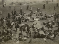 San Sebastián : bañistas en la playa