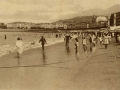 San Sebastián : escenas de la playa