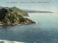 San Sebastián : Castillo de la Mota y monte Igueldo