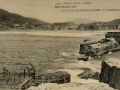 San Sebastián : playa de la Zurriola desde el rompeolas