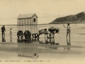 San Sebastián : la playa, caseta de baños = Saint-Sébastien : une cabine de bains / LL.