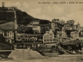 San Sebastián : monte Igueldo y chalets del mismo