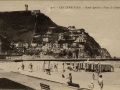 San Sebastián : monte Igueldo y playa de Ondarreta
