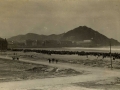 San Sebastián : manifestación en la playa de Gros