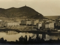 San Sebastián : construcción de la ciudad junto al río Urumea
