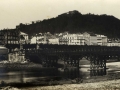 San Sebastián : puente de madera / Fotografia M. Aguirre, San Sebastián