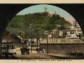 San Sebastián : monte Igueldo desde el túnnel [sic] del Antiguo