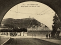 San Sebastián : monte Igueldo visto desde el túnel