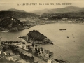San Sebastián : isla de Santa Clara y bahía desde Igueldo / Cliché Gonzalès