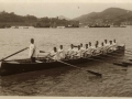 San Sebastián : trainera en la bahía de la Concha