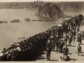 San Sebastián : regata de traineras en la bahía de la Concha