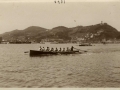 San Sebastián : regata de traineras en la bahía de la Concha