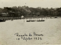 San Sebastián : regata de honor en la bahía de la Concha