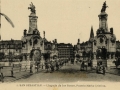 San Sebastián : llegada de los Reyes, puente María Cristina