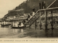 San-Sebastián : embarque de SS. MM. el Rey y la Reina de Espana [sic] para las regatas / M. D.