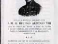 Recordatorio fúnebre de Alfonso XIII