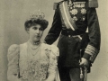 SS. MM. D. Alfonso XIII y D.ª Victoria Eugenia Reyes de España / Cliché Franzen