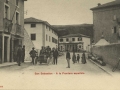 San Sebastián : a la frontera española