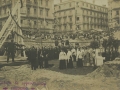San Sebastián : acto de colocación de la 1ª piedra de la Escuela de Artes y Oficios : inauguración y bendición
