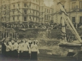 San Sebastián : acto de colocación de la 1ª piedra de la Escuela de Artes y Oficios : inauguración y bendición